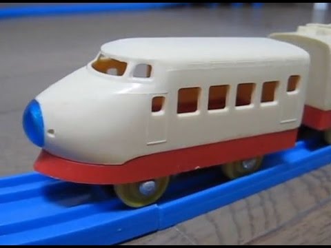 旧トミー 1964年発売 手押し 夢の超特急ひかり号セット プラレール