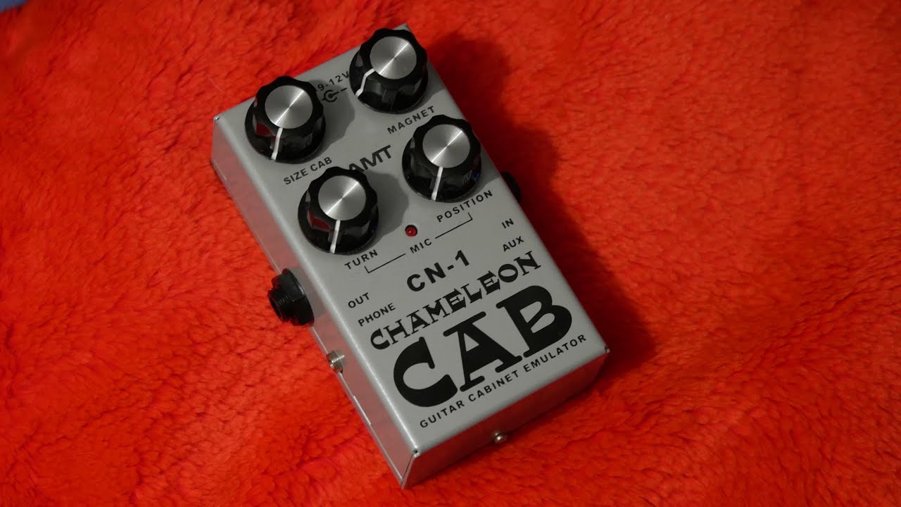 AMT Electronics: CN-1 Chameleon Cab (Cabinet Simulator) - YouTube