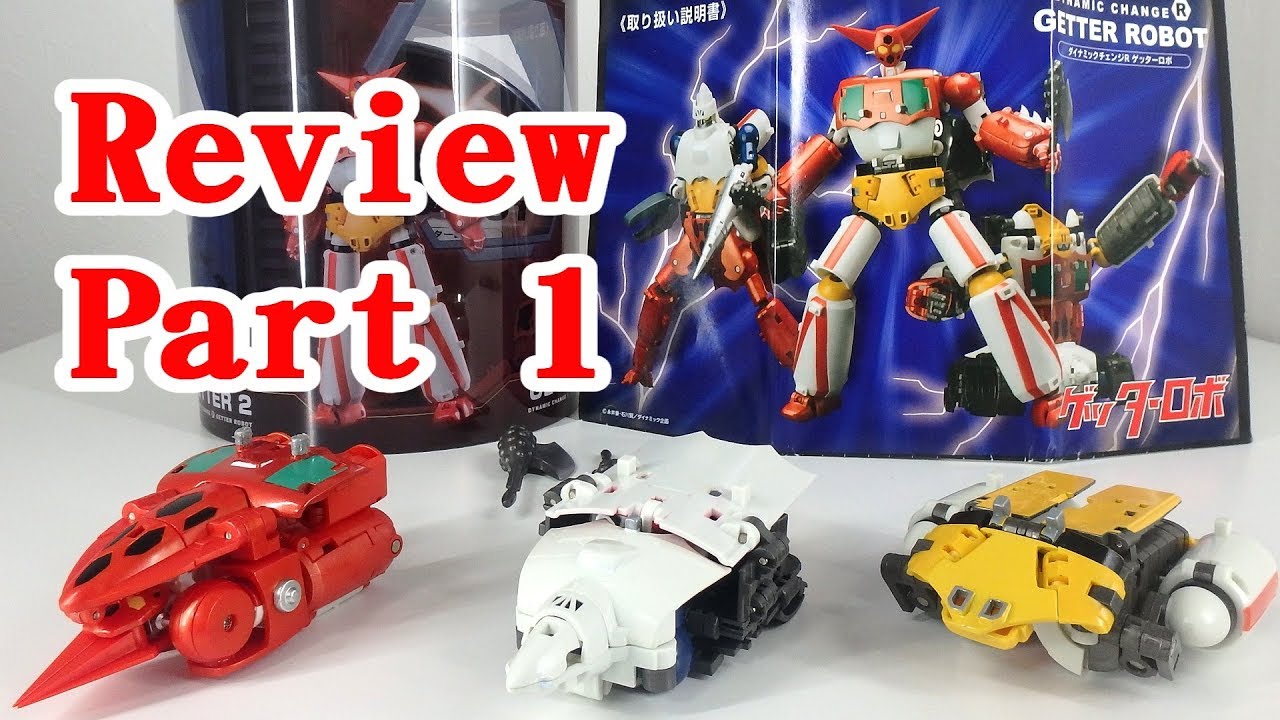 Dynamic Change R GetterRobo Review part 1 - YouTube