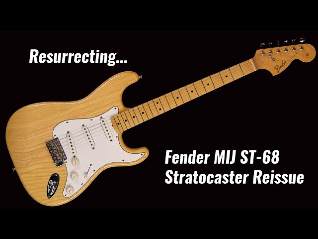 Fender MIJ ST-68 Stratocaster Reissue - Resurrection - YouTube