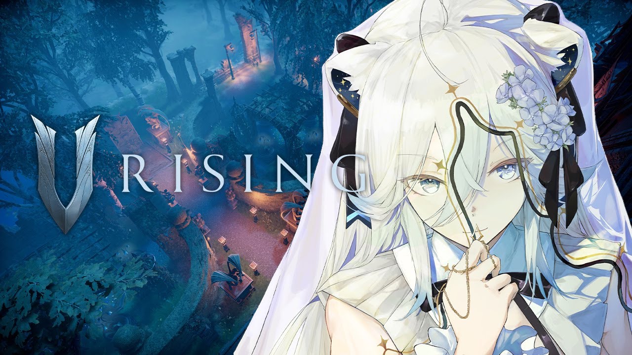 V Rising】城を作って敵を倒して装備を作るヴァンパイアサバイバル