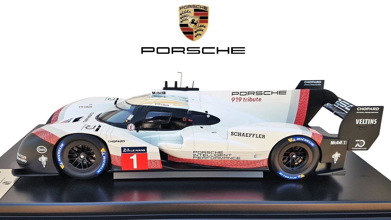Porsche 919 Hybrid Evo 1:12 scale model car (Limited Edition) [4K