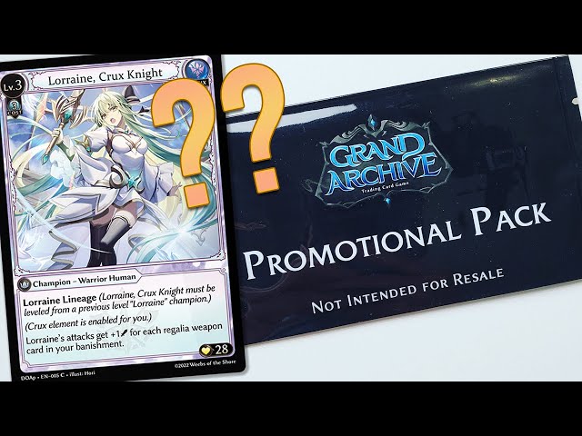 The Latest GRAND ARCHIVE TCG Foil Sample Cards!!! - YouTube