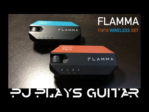 Flamma FW10 Wireless Guitar System Demo and Review - YouTube