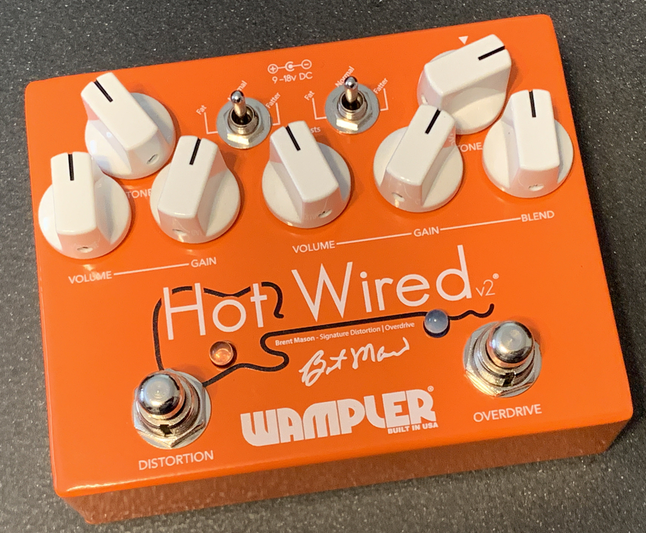 Wampler Hot Wired V2 Brent Mason Signature | ChasingGuitars