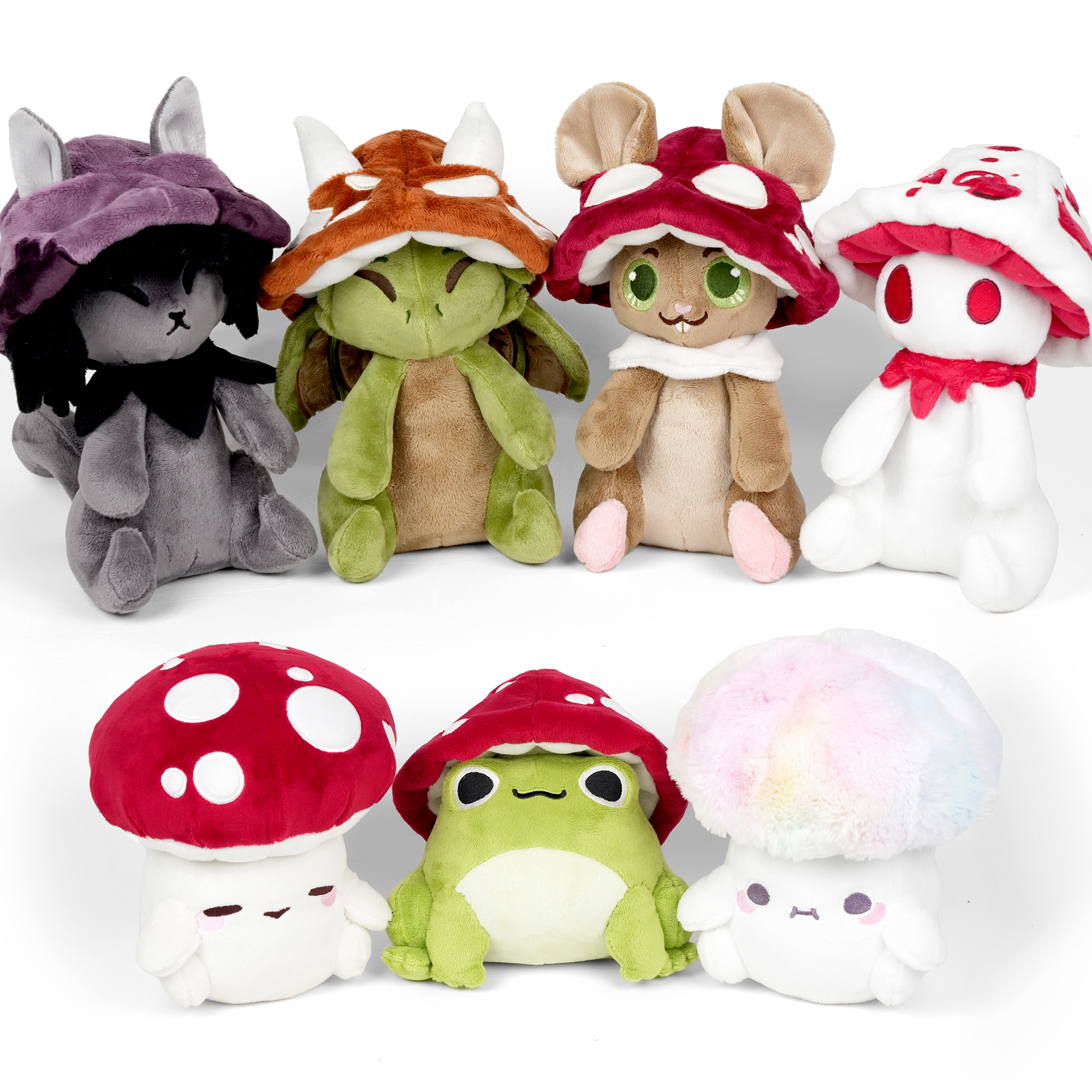 Mushroom Animals Plush – Sew Desu Ne?