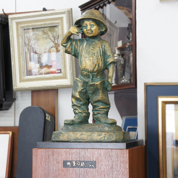 北村西望作「将軍の孫」が入荷しました | 骨董品の買取なら杉並区の