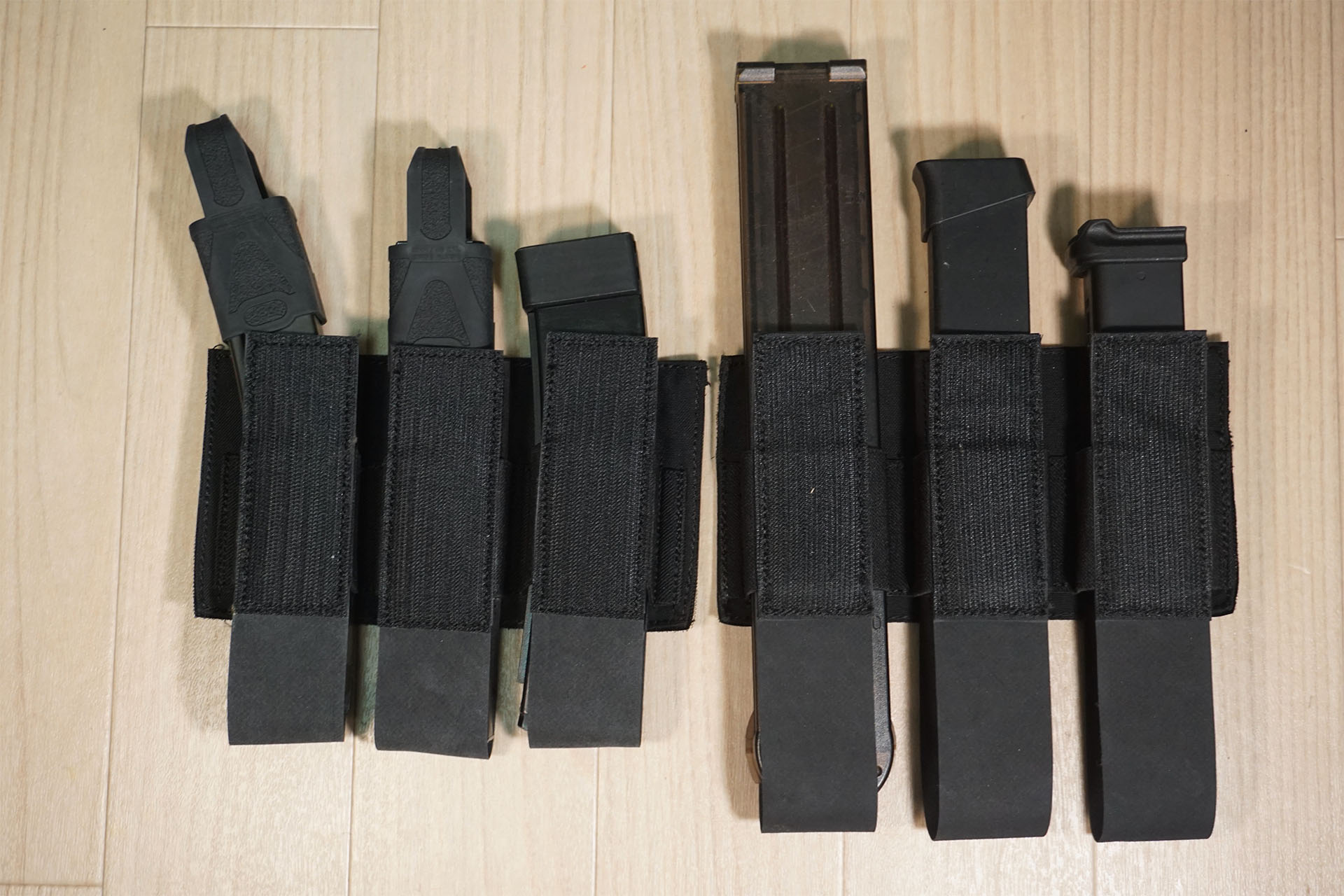 x115xTAYLOR チェストリグ用 マガジンポーチ インサート SMG(MP5,MP7