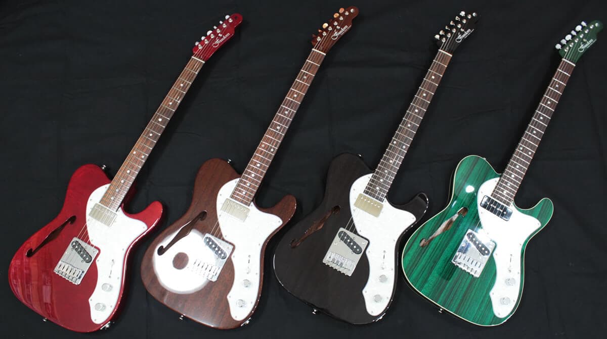 特集》フリーダムCGR「Pepper シリーズ」の全貌に迫る！【エレキギター