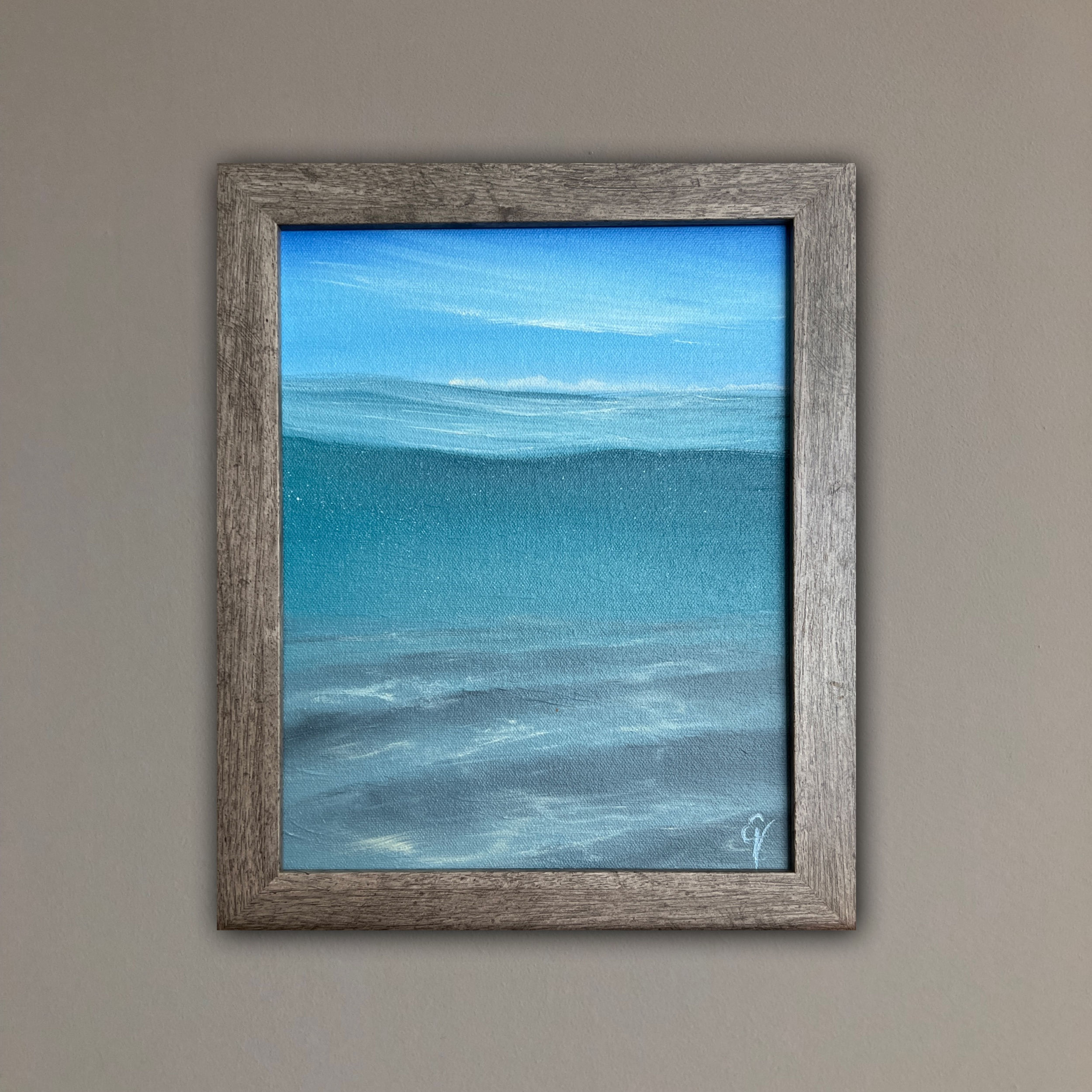 Summer Feeling - Plein Air Seascape Oil Painting from Hilton Head