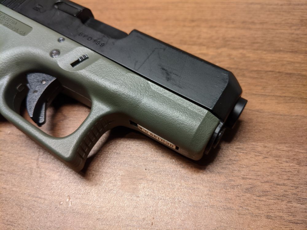 RecoverTacticalのレイルを東京マルイG26に取り付け!! | おのまとぺの