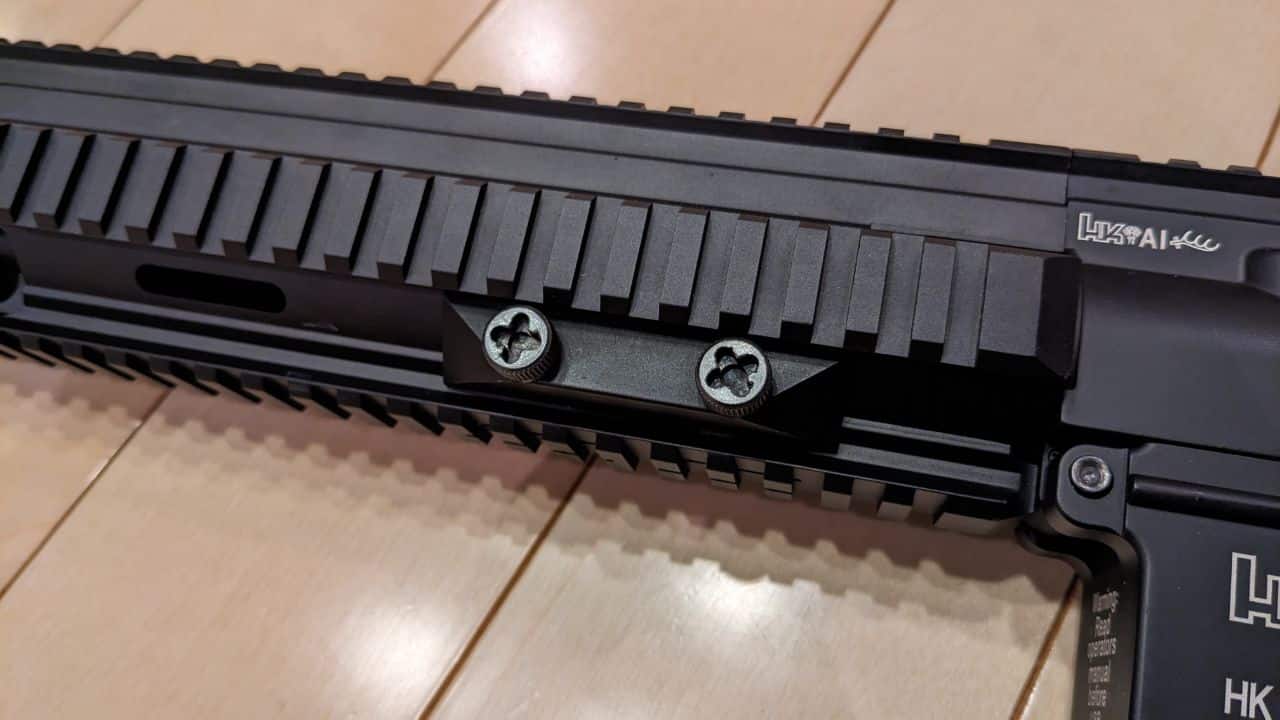 S&T HK417D フルメタルの外装のガタつきをなんとかする | おのまとぺの