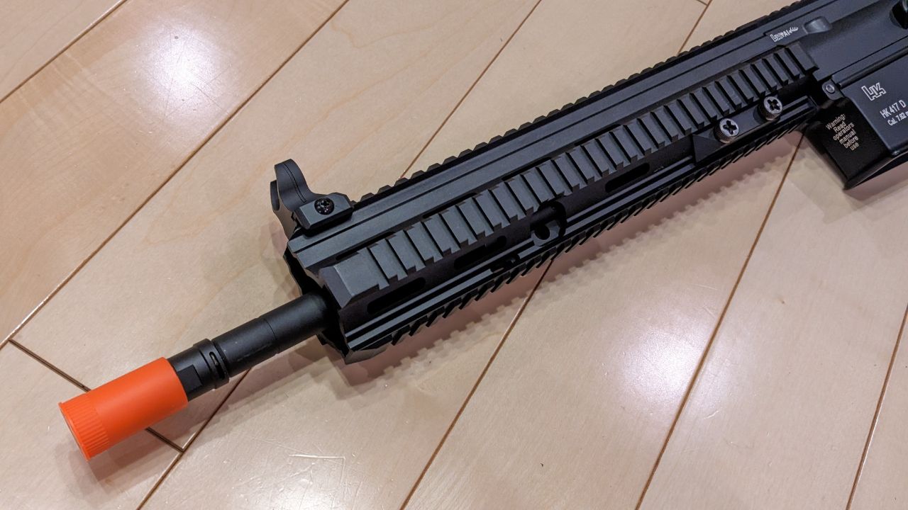 S&T HK417D フルメタルの外装のガタつきをなんとかする | おのまとぺの