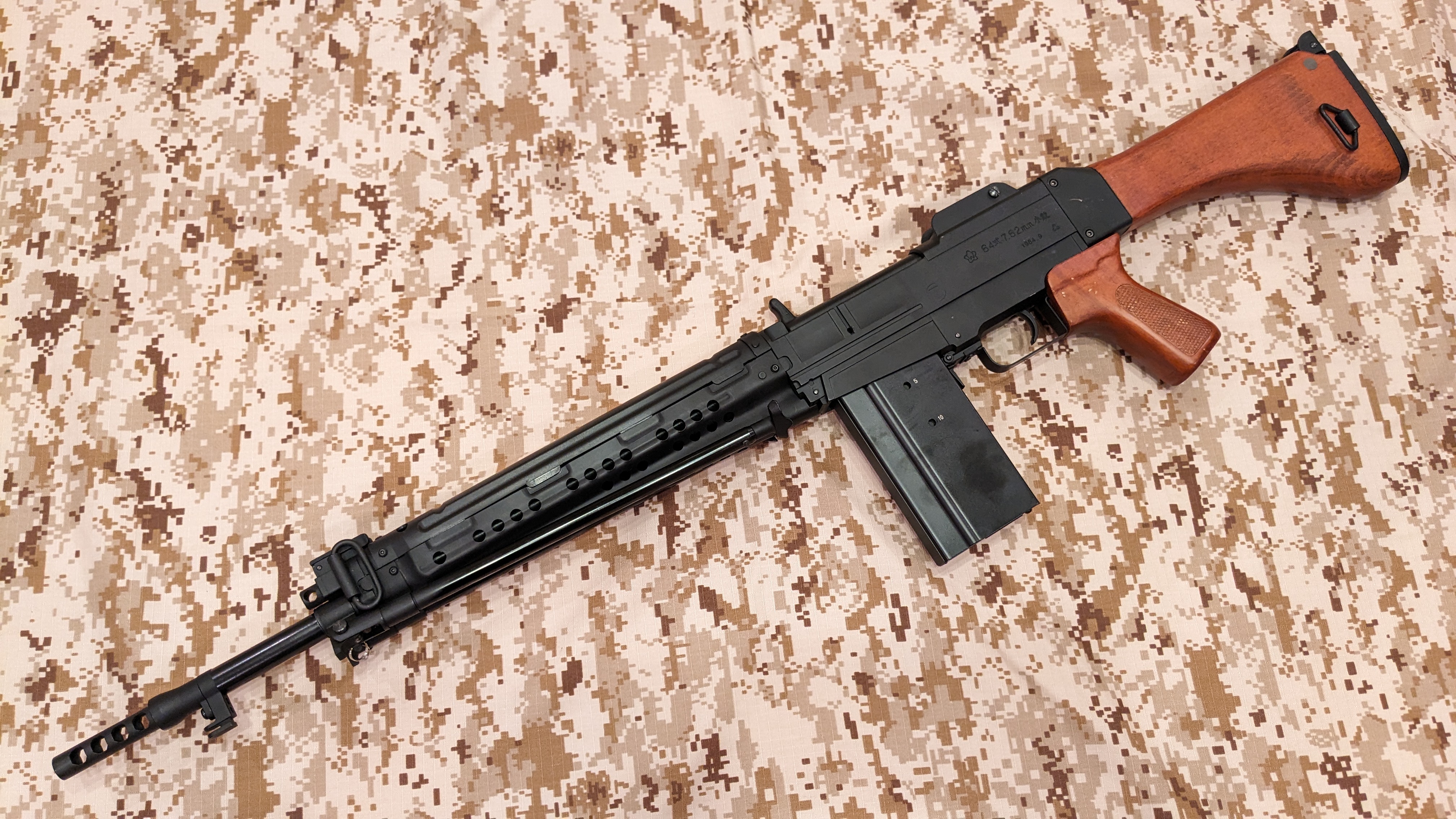 戦後初の国産ARを電トリ搭載でモデル化！！S&T 64式小銃 G3電動ガン