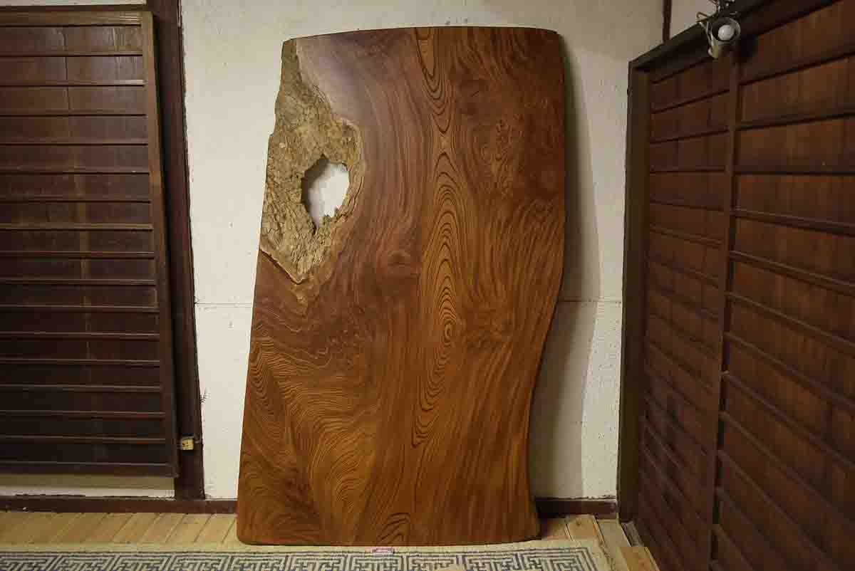 欅材玉杢一枚板テーブル天板 | 大川人気のおすすめ家具屋