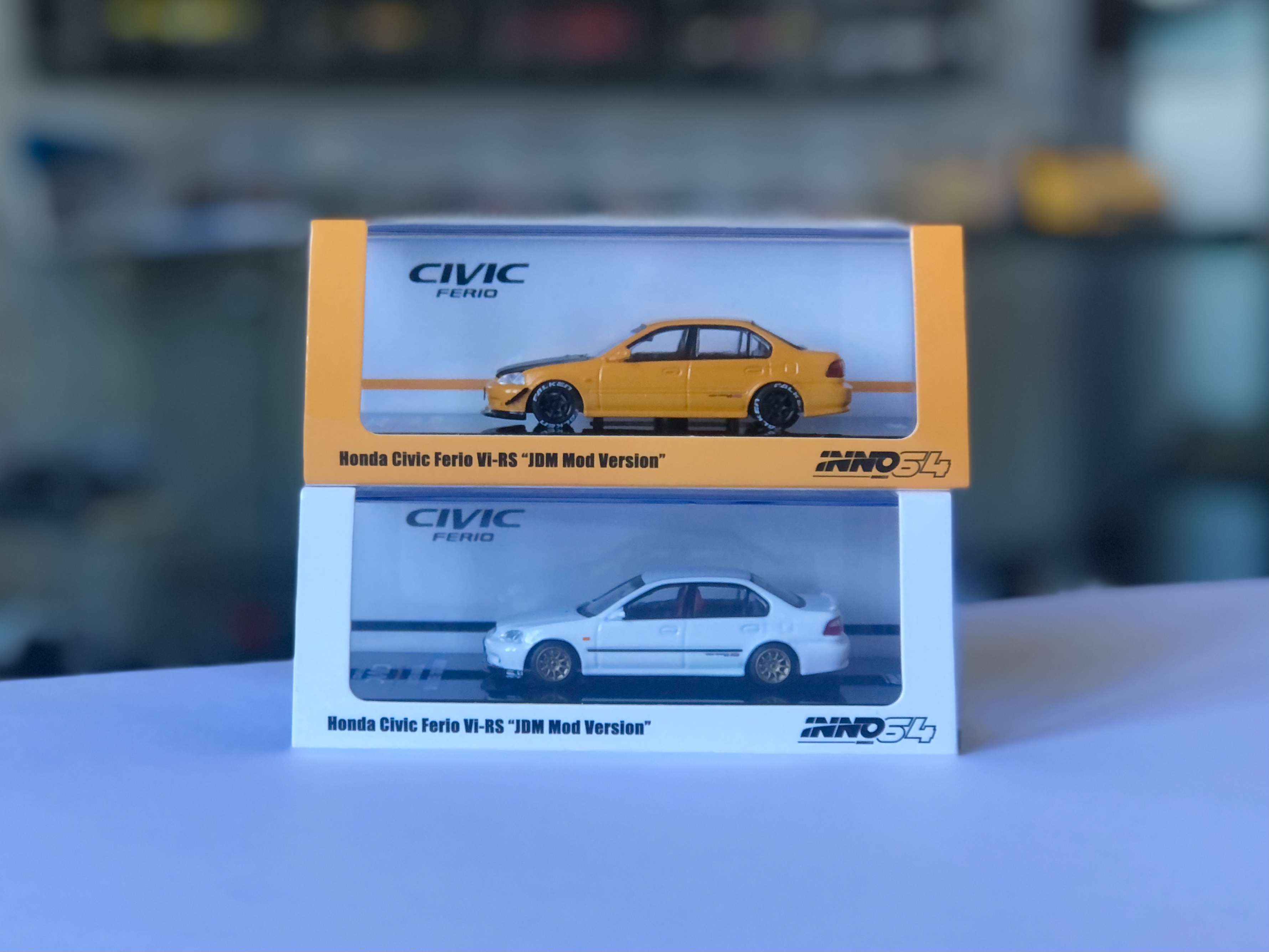Inno64 new models : Honda Civic Ferio Vi-RS and Type-R EK9