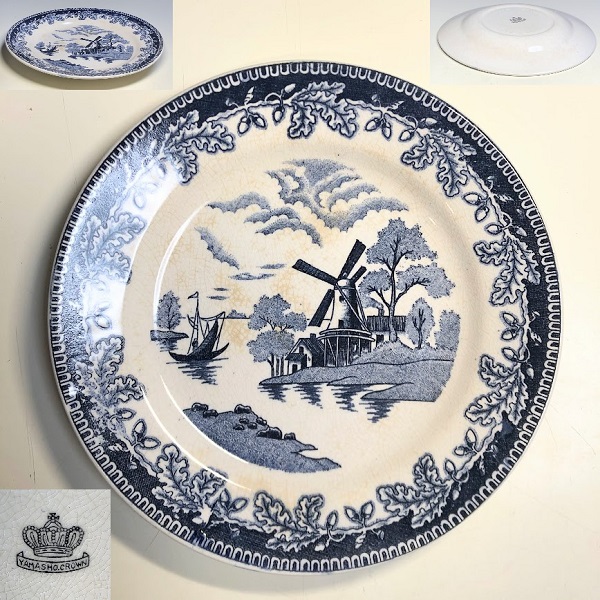 YAMASHO.CROWN18cmプレート : 昭和レトロポップ食器雑貨通販