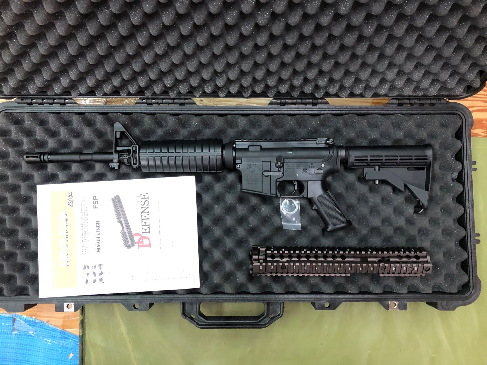 東京マルイ M4A1カービン 次世代電動ガンのカスタムをさせて頂きました