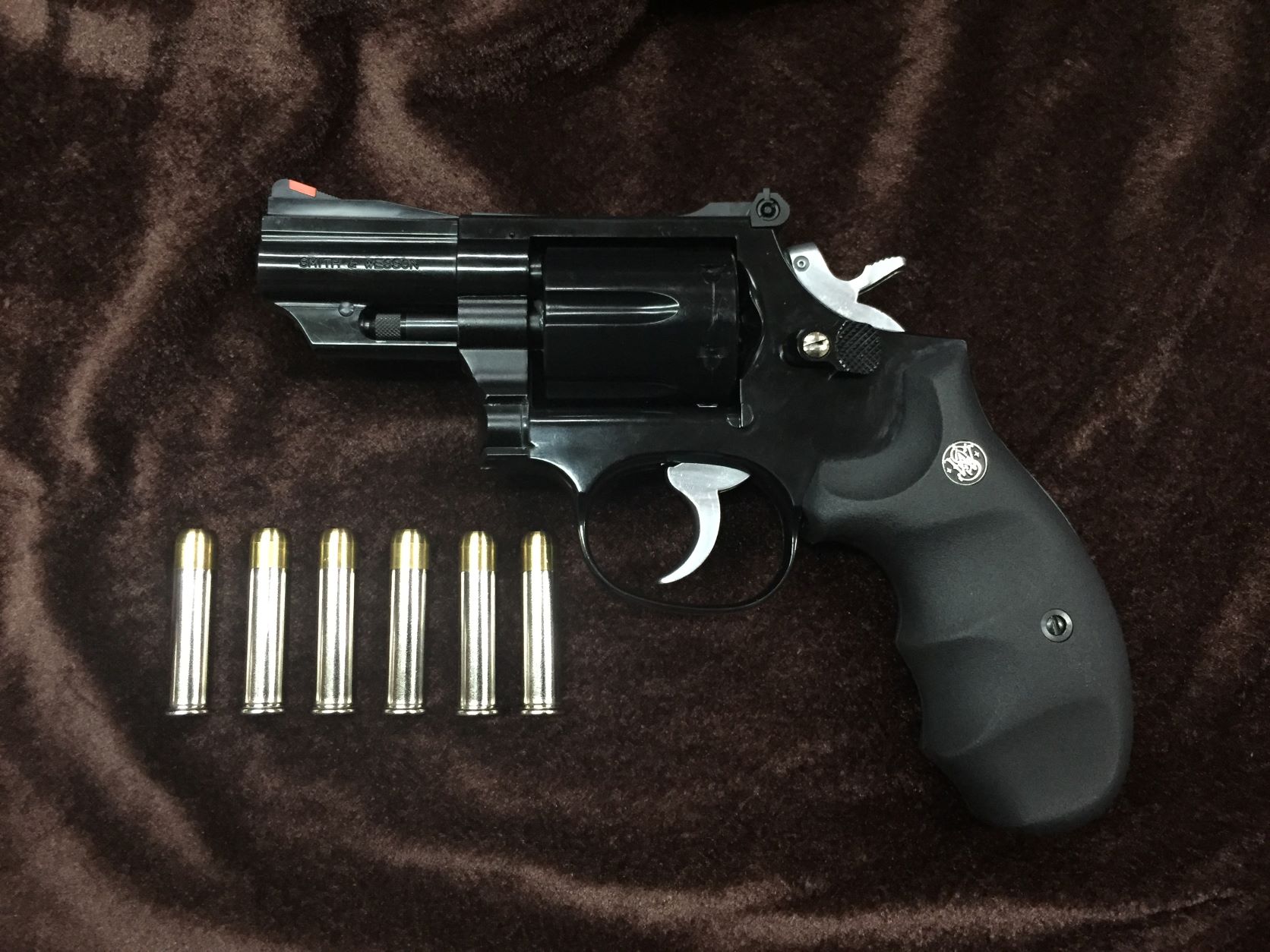 コクサイ ガスリボルバー S&W M19 357マグナム 2.5インチの修理をさせ