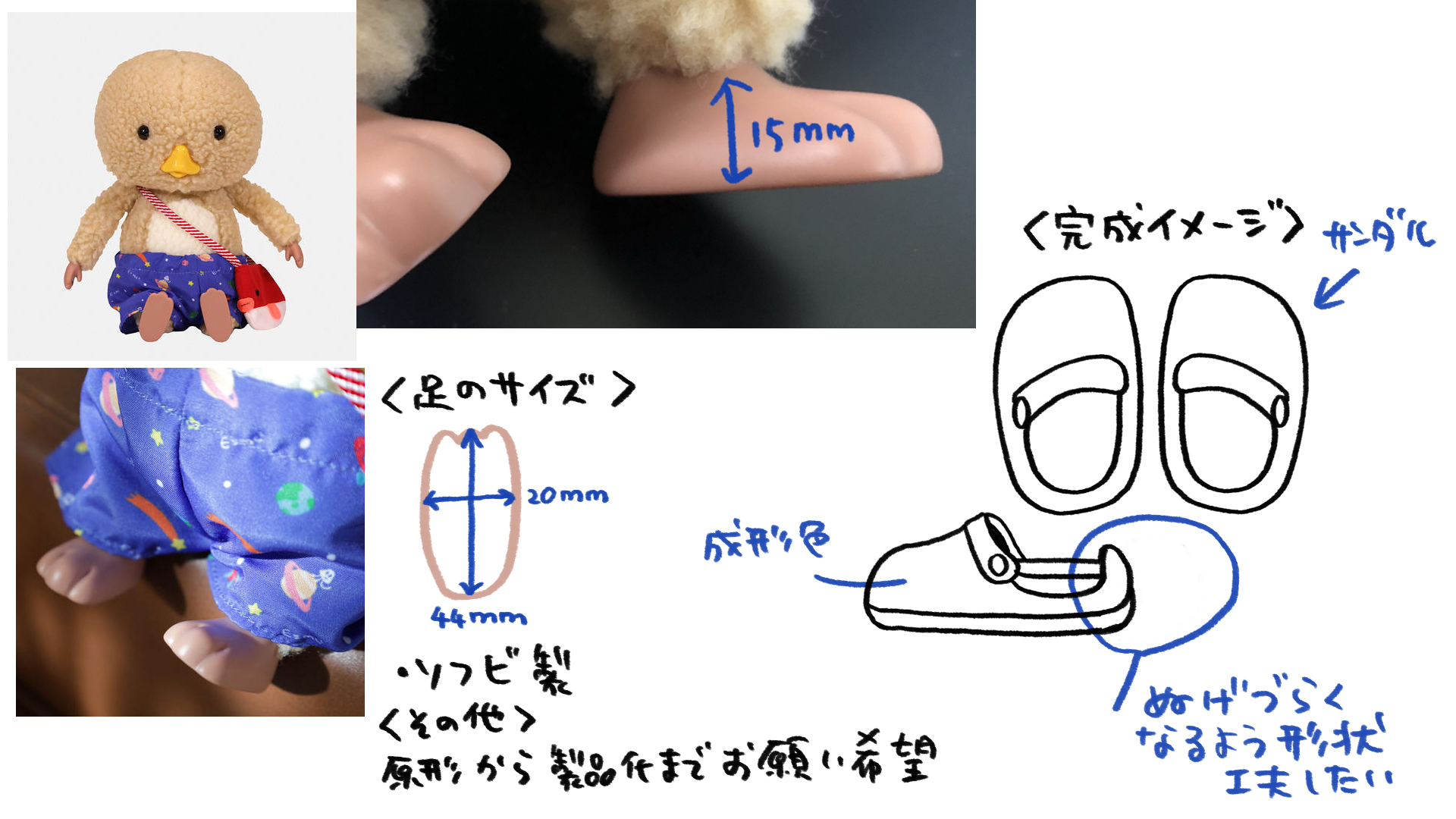 おでかけサンダル 開発ストーリー | Tokyo Togari's official HP