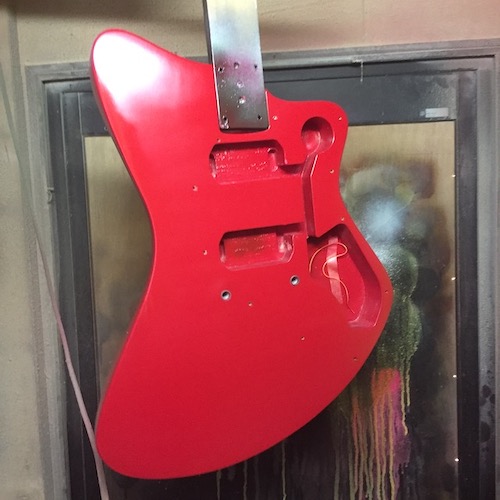 hide くじら？シャチ？ H-65のリペアと改造『完』 | Yuary Guitars