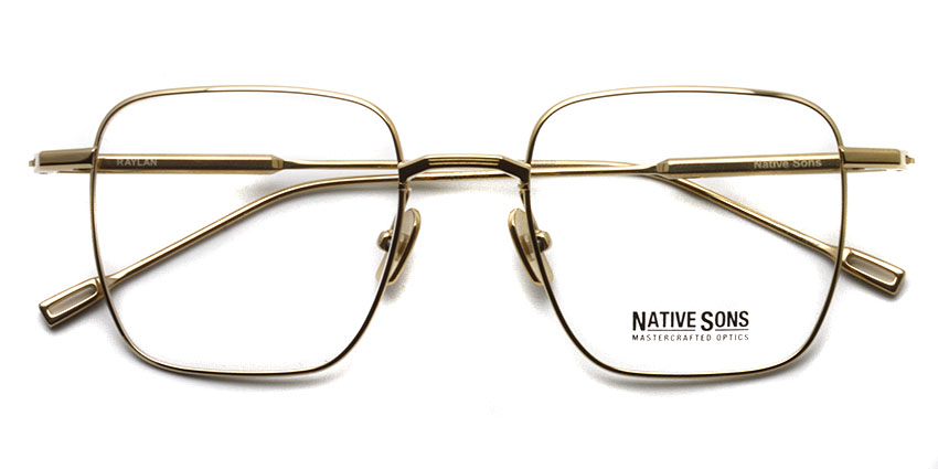NATIVE SONS ネイティブサンズ / RAYLAN スクエアメタルチタンフレーム