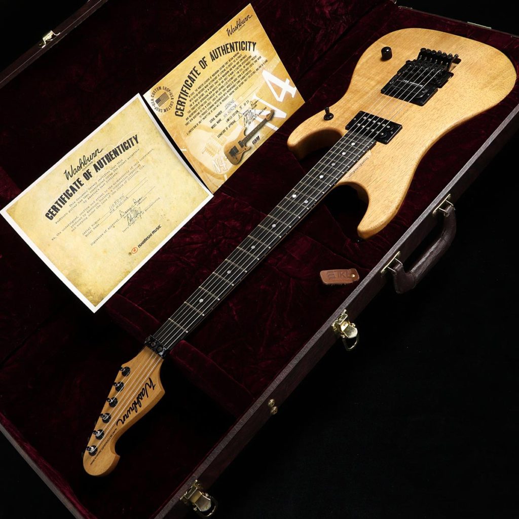 Washburn Nuno Models Diary Vol.19 KORINA LIMITED – GuitarQuest