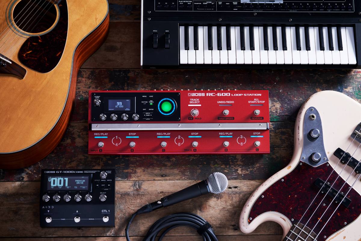 ご予約開始！】BOSS / RC-600 【2022年1月29日発売】 – GuitarQuest