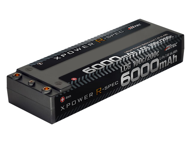 XPOWER Ni-MH 7.2V 4200mAh タミヤタイプコネクター（ネイビーブルー