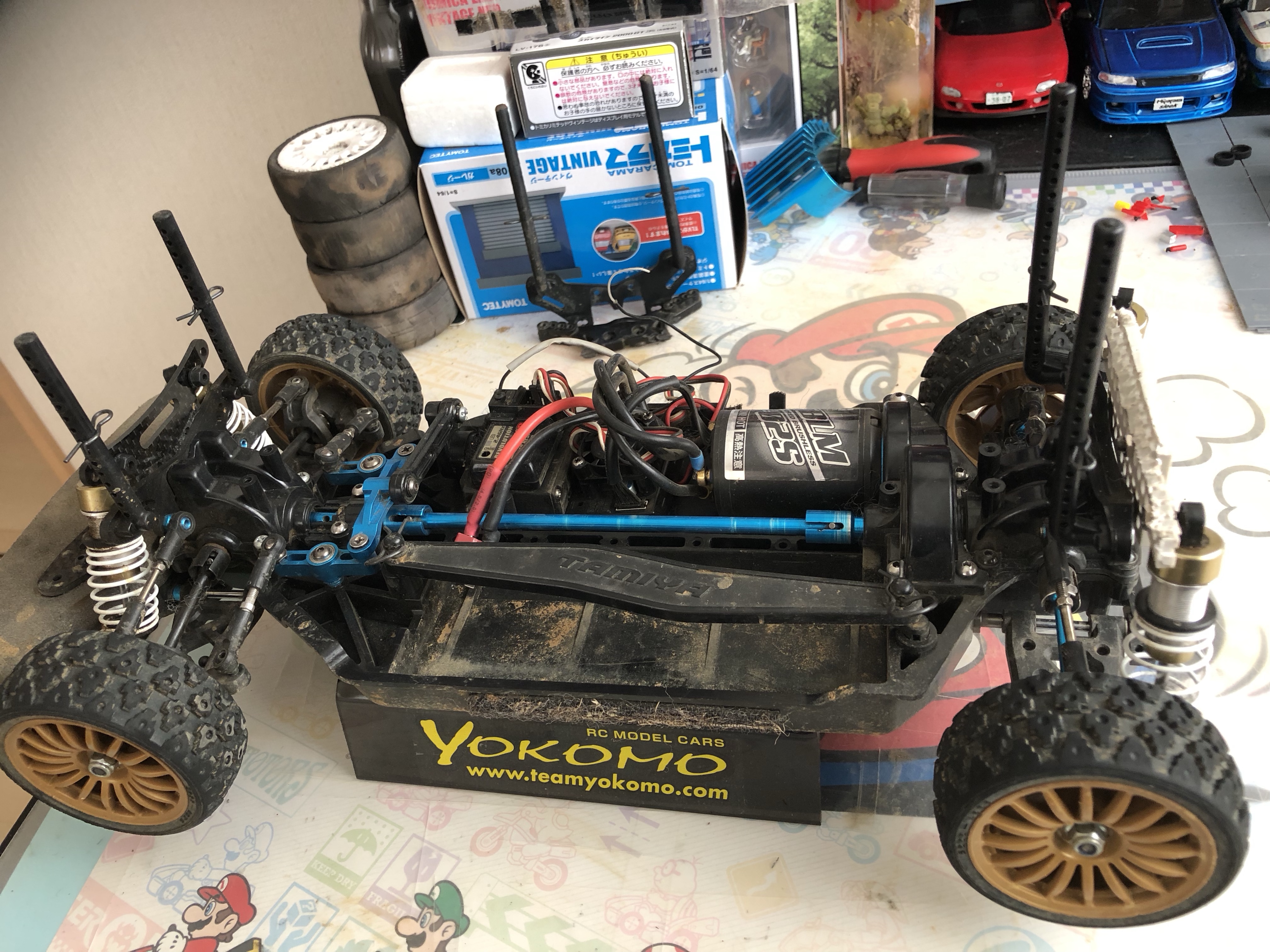 いつでも】TT02ラリーは最高！小6の息子氏の場合【どこでも