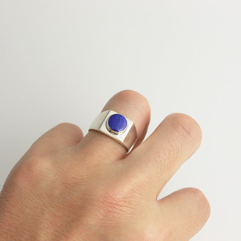 ラピスラズリシルバーリング - IBUQUI 下北沢にあるオーガニック