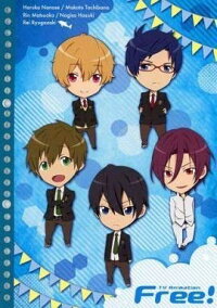新品】Free! ルーズリーフノート 集合 (ちびキャラ) 七瀬遙 橘真琴