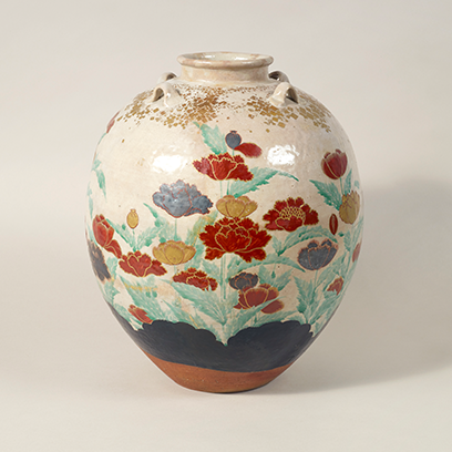 色絵芥子文茶壺｜収蔵品の紹介「出光コレクション」｜出光美術館