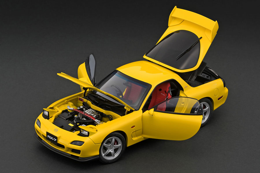PLM22002 1/18 Mazda RX-7 Bathurst R Yellow | LINE UP | [公式