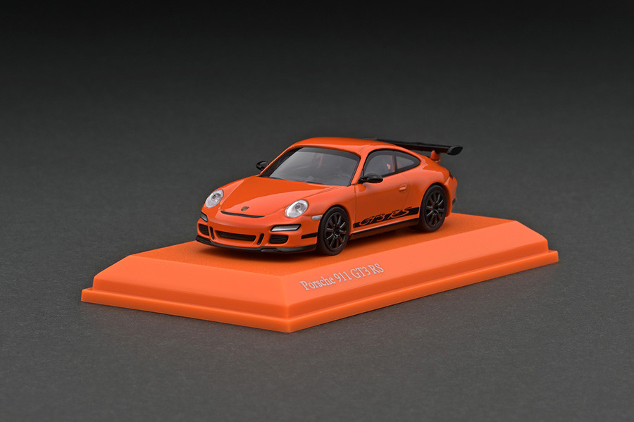 T64MC-001-OR 1/64 Porsche 911 GT3 RS (997) Orange | LINE UP