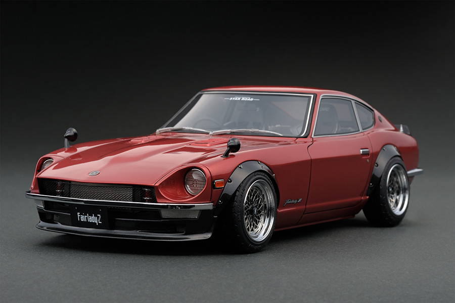 IG0651 1/18 Nissan Fairlady Z (S30) Red | LINE UP | ignition model