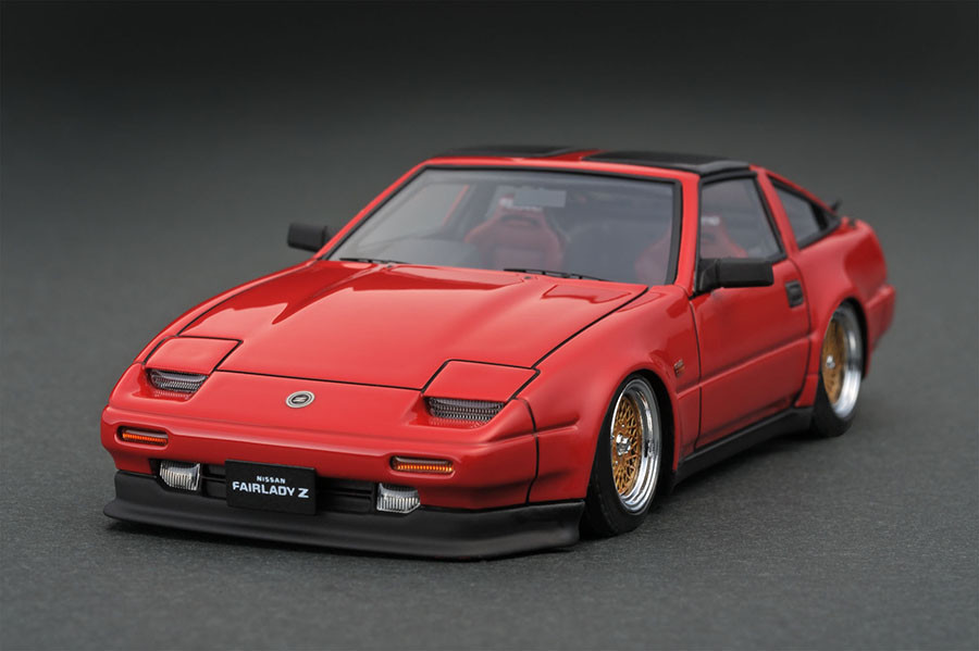 IG0662 1/43 Nissan Fairlady Z (Z31) Red | LINE UP | ignition model