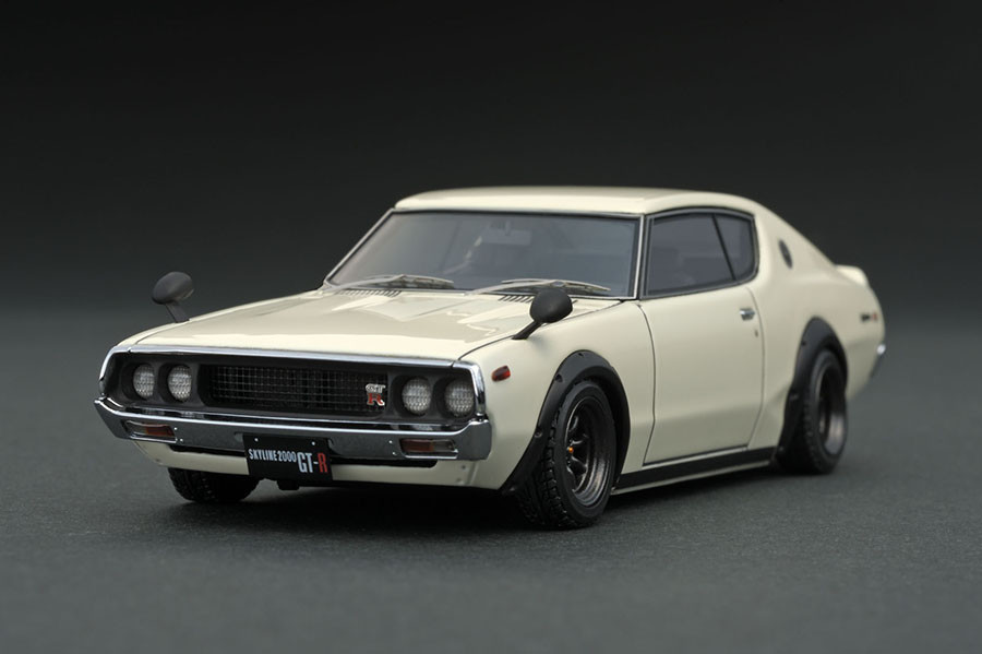 IG0775 1/43 Nissan Skyline 2000 GT-R (KPGC110) White | LINE UP