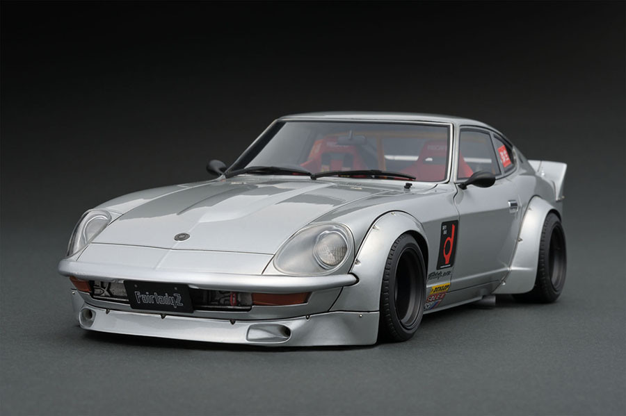 IG0956 1/18 Nissan Fairlady 240ZG (HS30) Full Works Silver | LINE