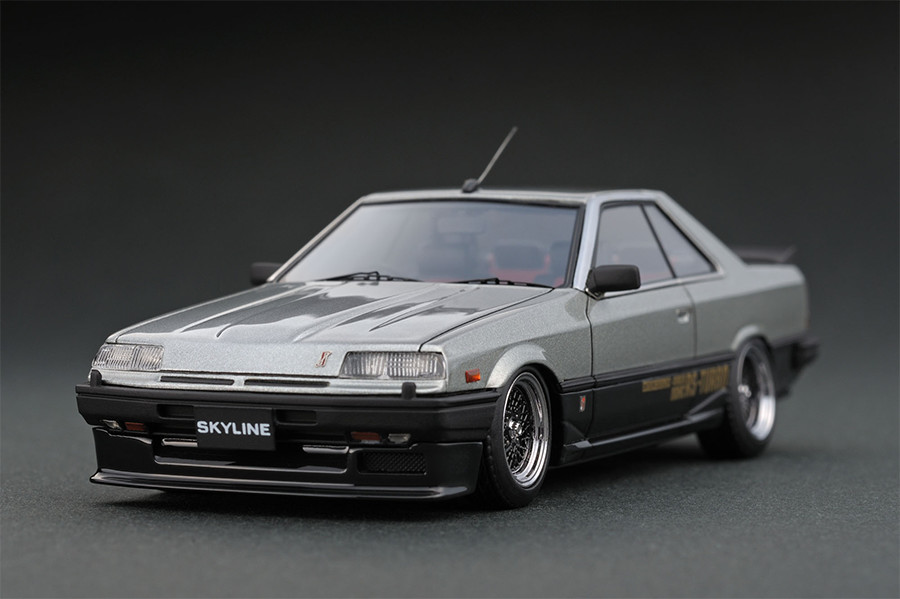 IG0313 1/43 Nissan Skyline 2000 RS-X Turbo-C (R30) Silver | LINE