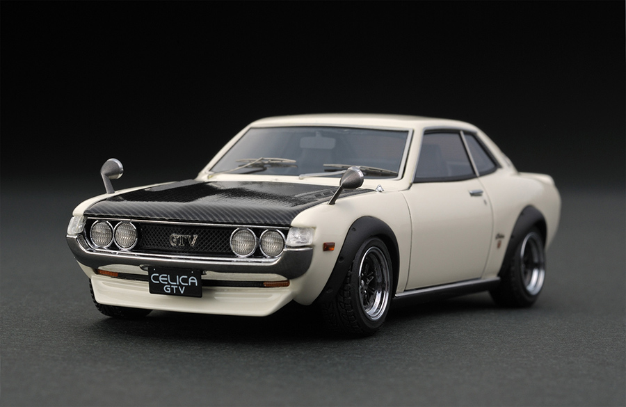IG0375 1/43 Toyota Celica 1600GTV (TA22) White | LINE UP