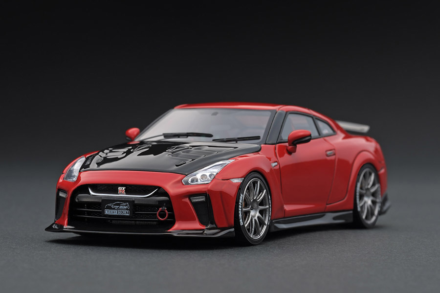 IG1542 1/43 TOP SECRET GT-R (R35) Red | LINE UP | [公式] ignition