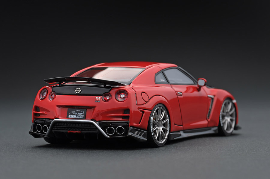 IG1542 1/43 TOP SECRET GT-R (R35) Red | LINE UP | [公式] ignition