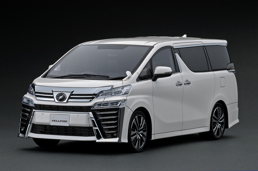 IG1675 1/18 Toyota Vellfire (30) ZG White Pearl Crystal Shine