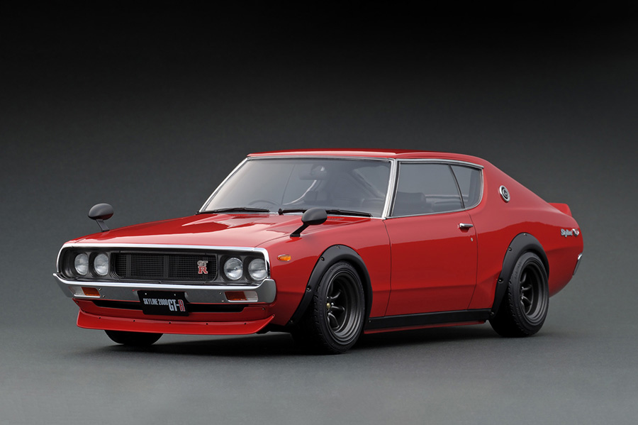 IG1805 1/12 Nissan Skyline 2000 GT-R (KPGC110) Red | LINE UP
