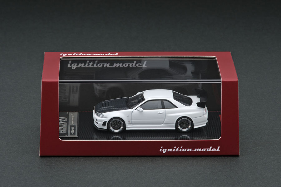 IG1868 1/64 Nismo R34 GT-R Z-tune White | LINE UP | [公式