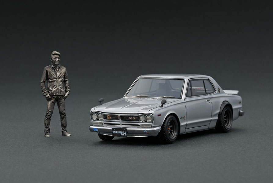 IG1935 1/43 Nissan Skyline 2000 GT-R (KPGC10) Matsuda Street