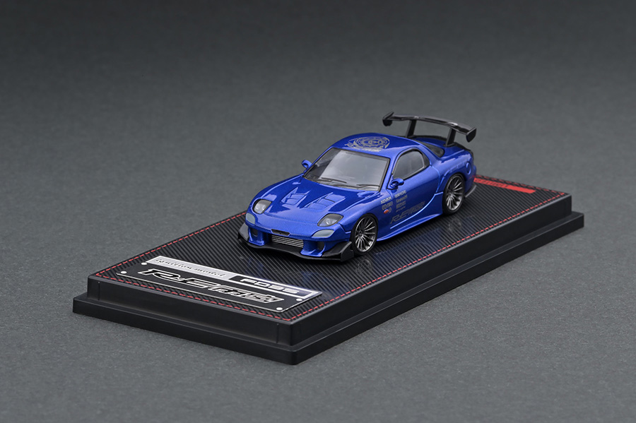 IG1951 1/64 Mazda RX-7 (FD3S) RE Amemiya Blue Metallic | LINE UP