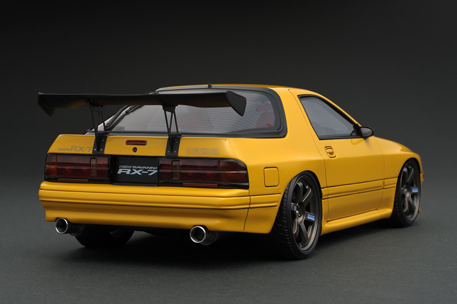 IG1027 1/18 Mazda Savanna RX-7 (FC3S) Yellow | LINE UP | [公式