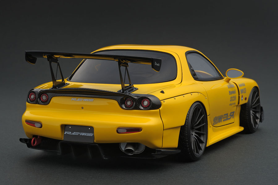 IG1042 1/18 MAZDA RX-7 (FD3S) RE Amemiya Yellow | LINE UP | [公式